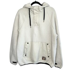 686 Fleece Hoodie Small Y2k Gorp Anorak Street Thermal Oversize Snow Ski Outdoor